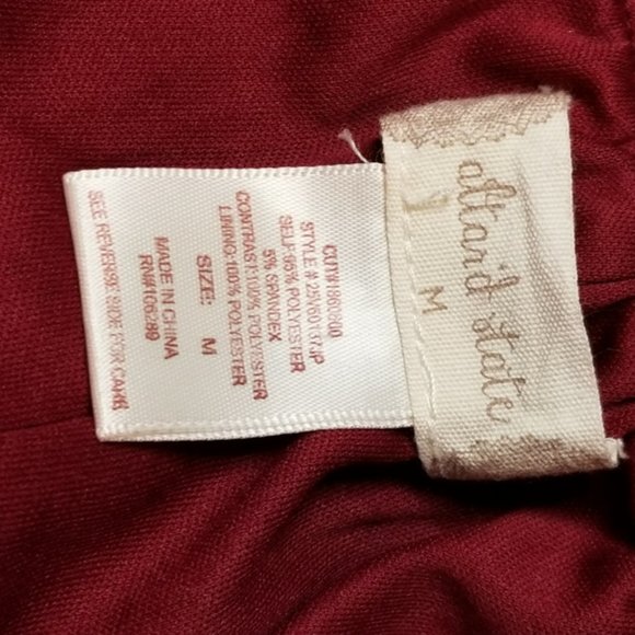 SOLD Altar'd State Sequin dress in burgundy, size M - Picture 9 of 16